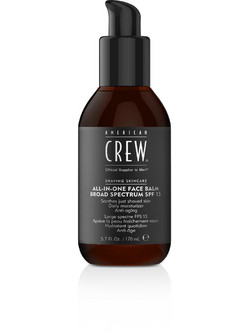 American Crew All In One After Shave Balm Χωρίς Οινόπνευμα SPF15 170ml