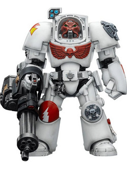 JOY TOY Warhammer 40,000 White Scars Terminator 3 with Power Fist and Assault Cannon Φιγούρα 14cm