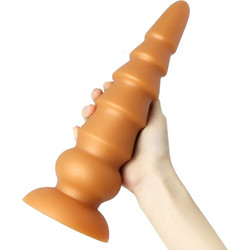 Kinksters Anal Toys Super Soft Huge Plug Big Butt Πρωκτική Σφήνα Χρυσή