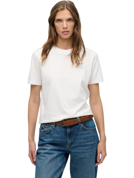 SUPERDRY W OVIN ESSENTIAL LOGO EMB TEE (W1011896A-01C) ΜΠΛΟΥΖΑ