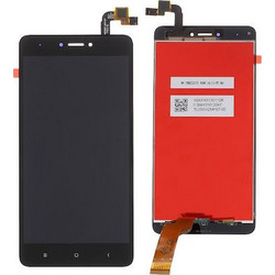 Οθόνη LCD με Μηχανισμό Αφής για Xiaomi Redmi 4X - Χρώμα: BLACK