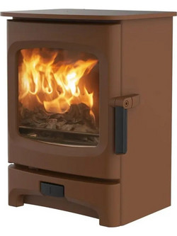 Charnwood Aire 3 Low Stand Bronze Ατσάλινη Ξυλόσομπα 5kW