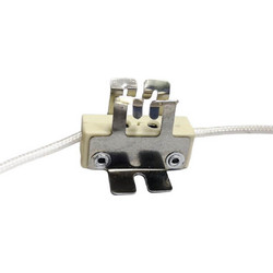 DTS 30410G Βάση Λάμπας πορσελάνης Socket G9.5, GY9.5 incl.cable,no screw - DTS