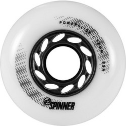 POWERSLIDE 72χιλ./88Α Spinner Ροδάκια - Λευκά (4τμχ.)