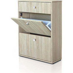 Genomax Παπουτσοθήκη Ξύλινη Sonoma Μ67xΠ28xΥ99cm 33378