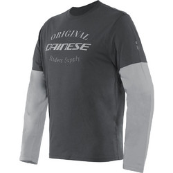 PADDOCK T-SHIRT LS CHARCOAL-GRAY/GLACIER-GRAY 1896840.71F