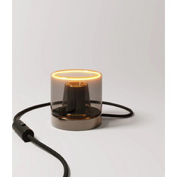 Creative Cables Επιτραπέζιο φωτιστικό Posaluce Ghost - Μαύρο πέρλα - Creative Cables - ABM21BRLEUNRC04-L5