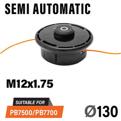 Nakayama PB7501 Κεφαλή Μεσινέζας Tap & Go 2 Εξόδων M12x1.75mm