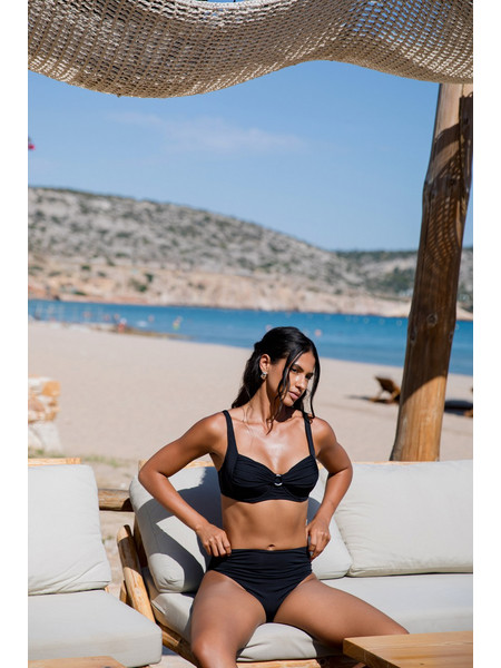Γυναικείο Μαγιό Σλιπ ψηλόμεσο μεγάλα μεγέθη