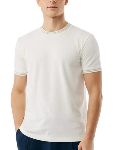 Μπλούζα Κοντομάνικη Mexx Pique Tipping T-Shirt MF007805051M-Off White Ανδρικό