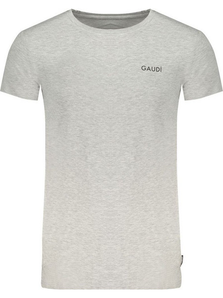 GAUDI MEN'S GRAY SHORT SLEEVE T-SHIRT - GAU1UTS01_GRGREYME