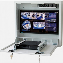 Κιβώτιο Ασφαλείας Τοίχου DVR Techly Professional ICRLIM08 - Διπλή Κλειδαριά, VESA