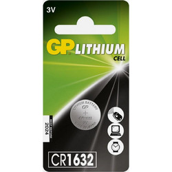 Gp Lithium Cell CR1632 1τμχ