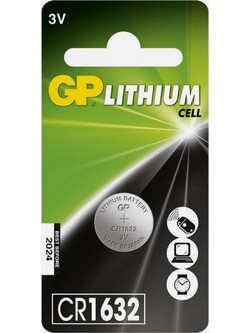 Gp Lithium Cell CR1632 1τμχ