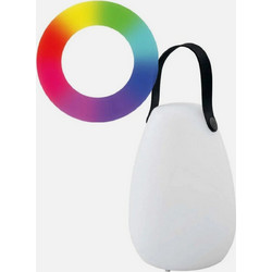 Techly I-LED Table2 Φορητό LED Φωτιστικό - RGB + Θερμό Λευκό, Bluetooth Ηχείο & IP65