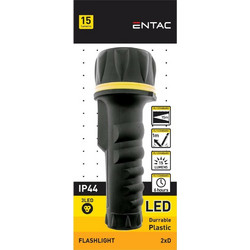 Entac EFL-2D-PL Φακός Μπαταρίας Led Αδιάβροχος IP44 15lm