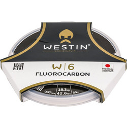Αόρατη Πετονιά Westin W6 ST1 Fluorocarbon 0,65 χιλ. / 25,1 Κιλά / 50 Μέτρα