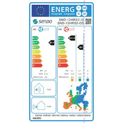 Sendo Hermes SND-12/HRS2 Κλιματιστικό Inverter 12000 BTU A++/A+++ με Wi-Fi