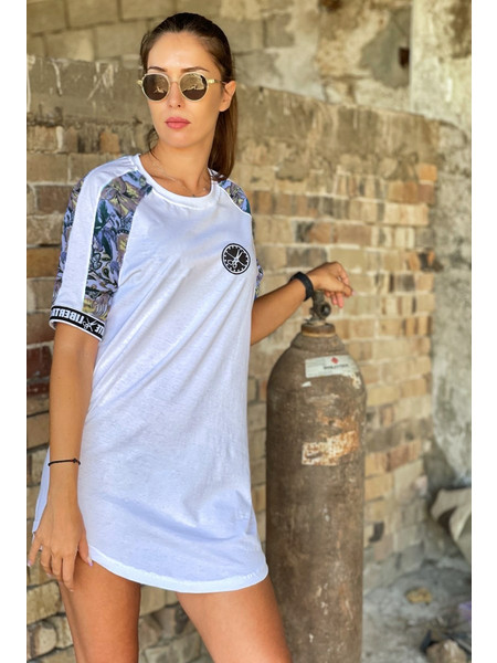 Γυναικείο T-shirt Floral Ss20 Λευκό | Liberta D'Arte