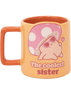 Mr. Wonderful Κεραμική Κούπα mushroom 3D The coolest sister