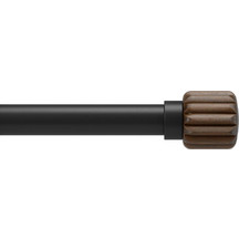Umbra Evie Pin-Point Επεκτεινόμενο Κουρτινόξυλο 107-305εκ. Black/Walnut (1024268-048)