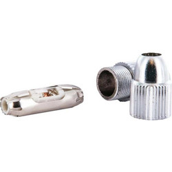 Schwaiger Μετατροπέας F-Connector male σε F-Connector female Ασημί 1τμχ KVB29531