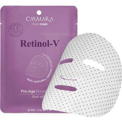 Casmara Pro-Age Booster Sheet Μάσκα Προσώπου για Αντιγήρανση με Ρετινόλη 18ml
