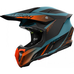 Airoh Twist 3 Shard Orange Κράνος Μηχανής Motocross 1330gr
