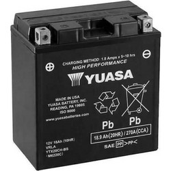 Yuasa Μπαταρία Μοτοσυκλέτας YTX20CH-BS 18Ah