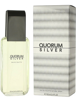 Antonio Puig Quorum Silver Eau de Toilette 100ml