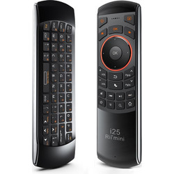 RIITEK τηλεχειριστήριο Mini i25 με πληκτρολόγιο & air mouse, 2.4GHz