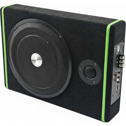 Tradesor 000550 Αυτοενισχυόμενο Subwoofer Αυτοκινήτου 10" 35W RMS με Κούτα