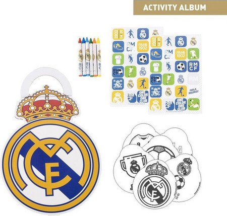 Real Madrid Colouring activity book