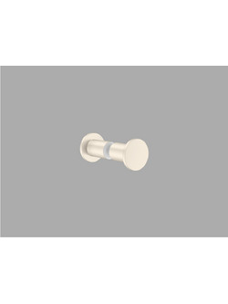 Sanco Glass Door Accessories Διπλό Πόμολο / Άγκιστρο Μπεζ ματ SET-GL0670-Μ102