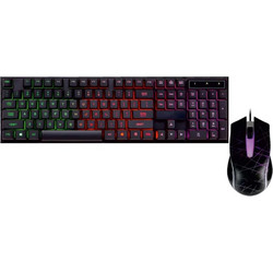 Art AK-50 Σετ Gaming Πληκτρολόγιο RGB Black