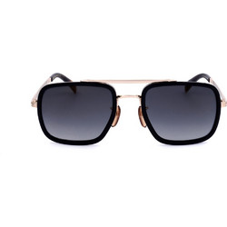 David Beckham DB7002/S RHL/FQ Ανδρικά Γυαλιά Ηλίου Τετράγωνα Κοκάλινα Χρυσά με Γκρι Degradee Φακό