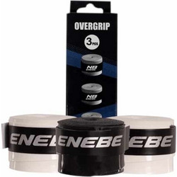Enebe SMOOTH Overgrip - Padel συσκευασία των 1τμχ Μαύρο, 2τμχ Άσπρο
