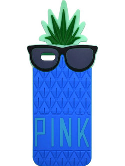Θήκη Σιλικόνης Ancus Pineapple για Apple iPhone 6 Plus/6S Plus Μπλε