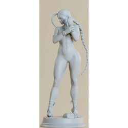 Άβαφη 3D Φιγούρα Cammy SF6 Costume 4 NSFW για Βάψιμο DIY (Δώρο τα Χρώματα)