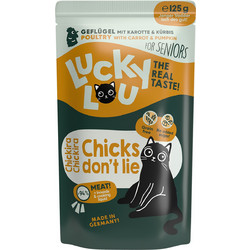 Lucky Lou LifeStage Senior with Poultry, Carrot & Pumpkin 125gr