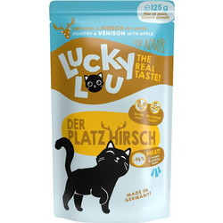 Lucky Lou LifeStage Adult with Poultry, Venison & Apple 125gr
