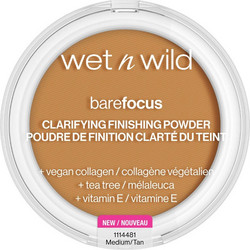 Wet n Wild Bare Focus Clarifying Finishing Medium Tan Pressed Powder 6gr