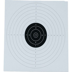 ΣΤΟΧΟΣ ΧΑΡΤΙΝΟΣ, 17x17cm, 100pcs
