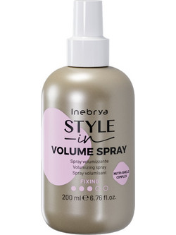 Inebrya, Style-In, Hair Spray, Volumizing, 200 ml