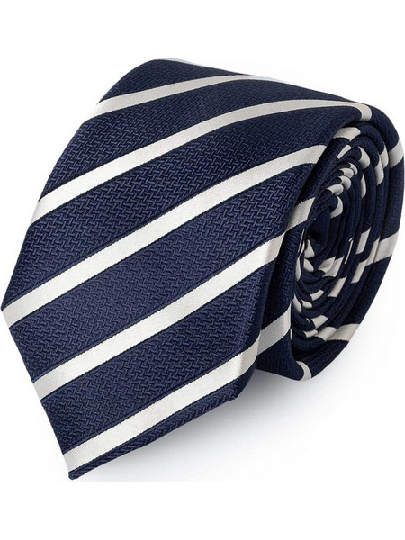 The Bostonians ανδρική γραβάτα με ριγέ σχέδιο Acorn - TIE89208 Μπλε Marine