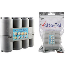Θήκη Κερμάτων Σερβιτόρου VOLTE-TEL 8 Θέσεων Ασημί (Ευρώ)