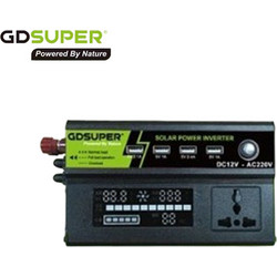 Inverter Αυτοκινήτου 500W για Μετατροπή 12V DC σε 220V AC Μονοφασικό GD-SK500W OEM
