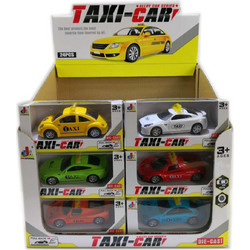 BOX/24 ΤΑΞΙ ΜΕΤΑΛΛΙΚΟ 1:43 PULLBACK