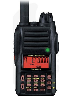 Πομποδέκτης εναέριας ζώνης VXA-220 VERTEX STANDARD