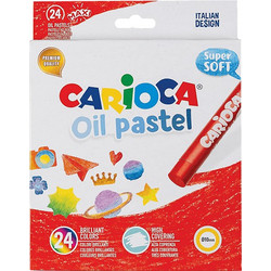 ΠΑΣΤΕΛ CARIOCA OIL PASTEL/24 SUPER SOFT 43278